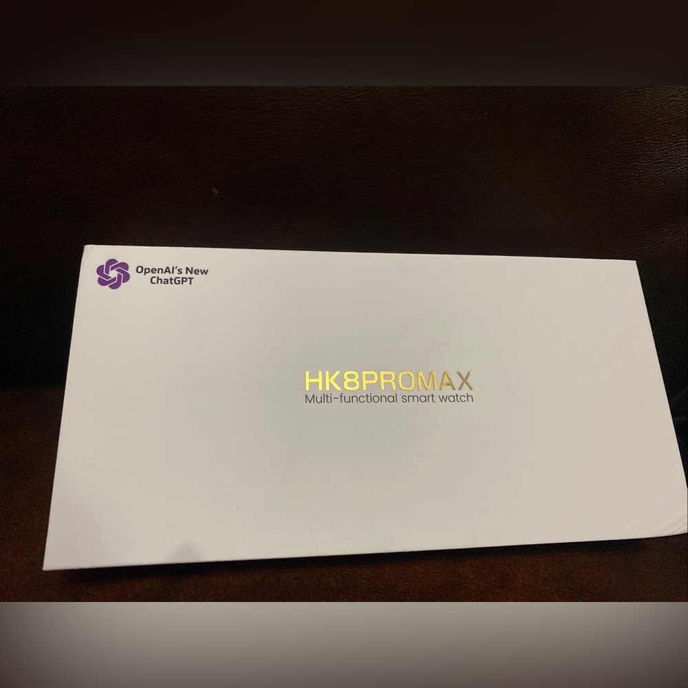 Hk8 pro max smartwatch fitness Amoled screen, ChatGpt